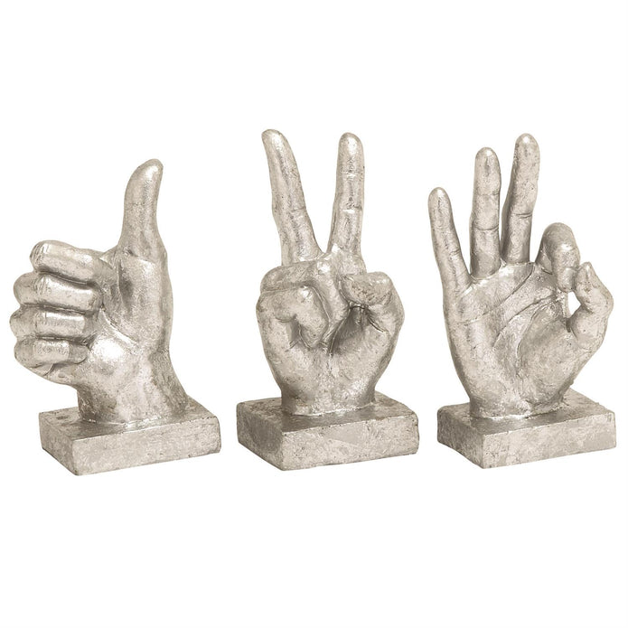 Polystone Hand Sculpture