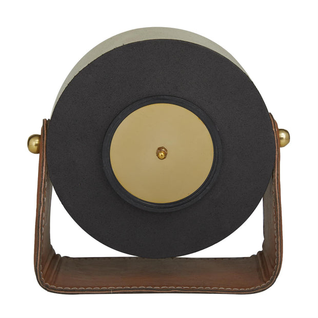 Gold Stainless Steel Metal Decorative Clock