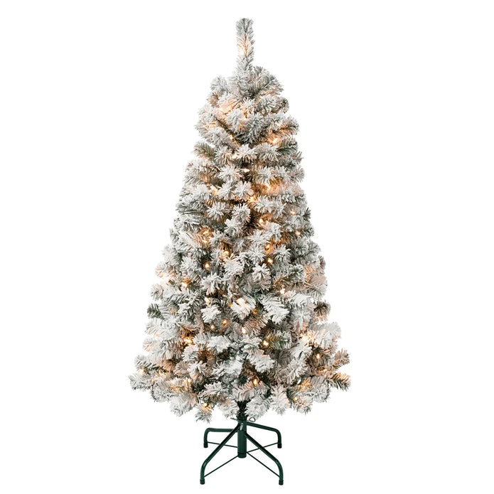 Acacia Flocked Christmas Tree