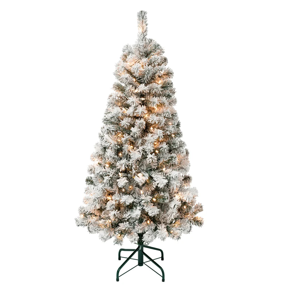 Acacia Flocked Christmas Tree
