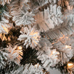 Acacia Flocked Christmas Tree