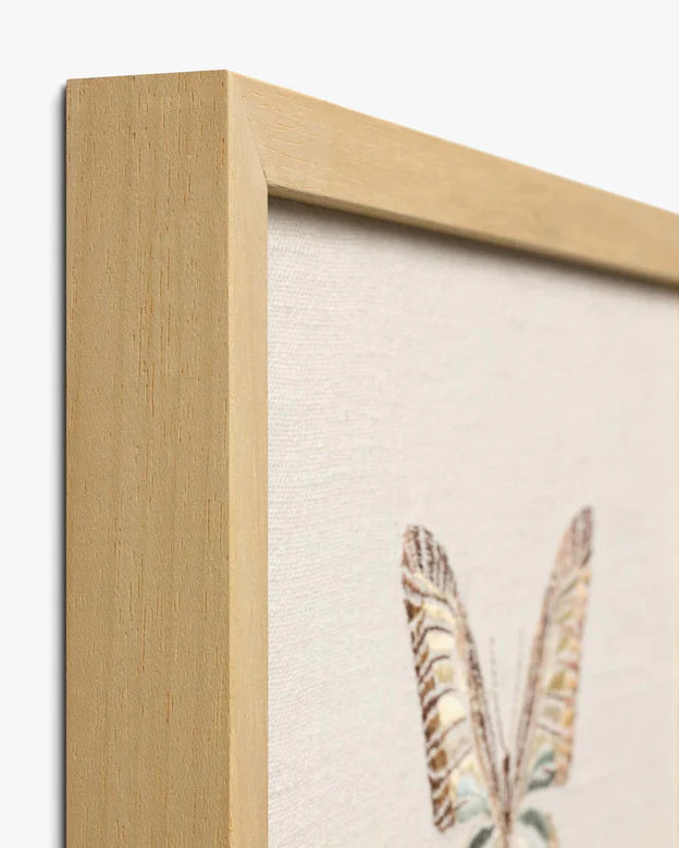 Butterfly Beige Art