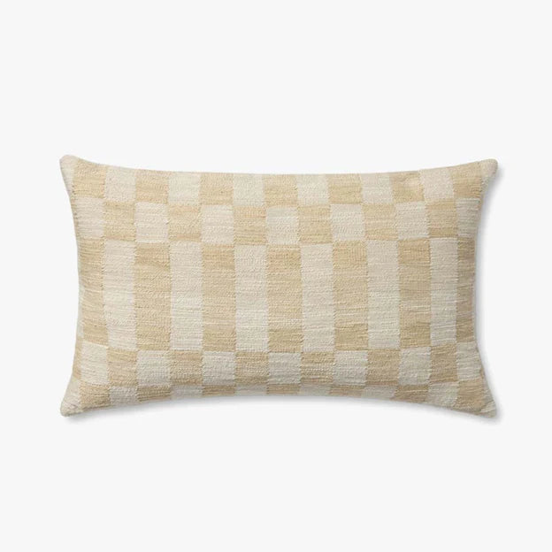 Adams Sand / Ivory  Lumbar Pillow