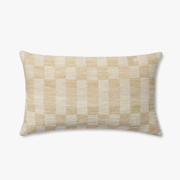 Adams Sand / Ivory  Lumbar Pillow