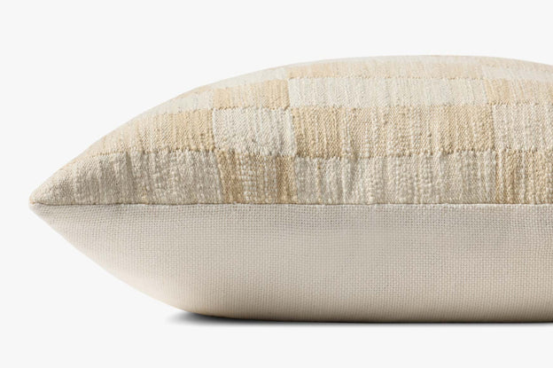 Adams Sand / Ivory  Lumbar Pillow