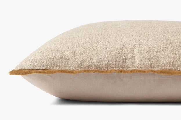 Ivory / Gold Aveline Pillow
