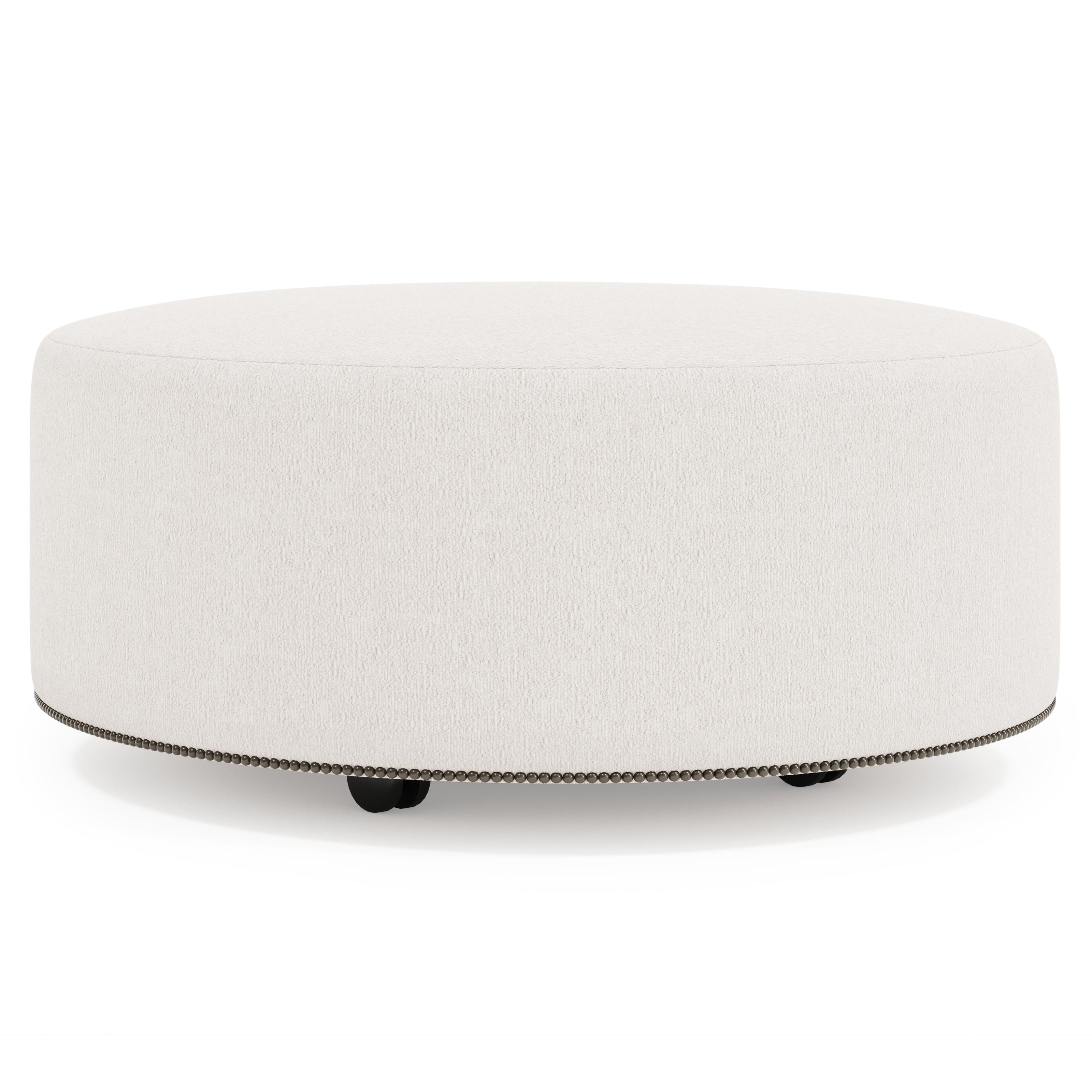 LOLO Fabric Cocktail Ottoman