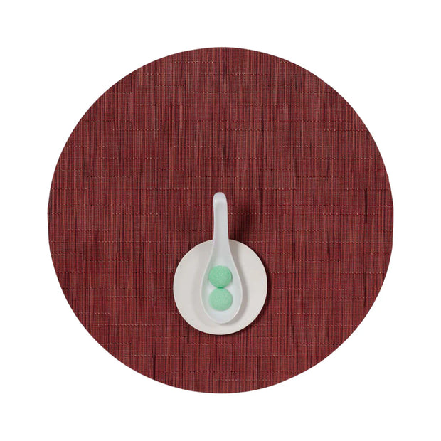 Bamboo Placemats - Cranberry