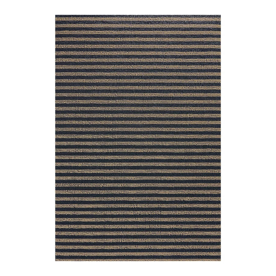 Breton Stripe Shag Utility Mat - Coast