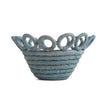 Coastal Catch All - Tiny Hooped Blue