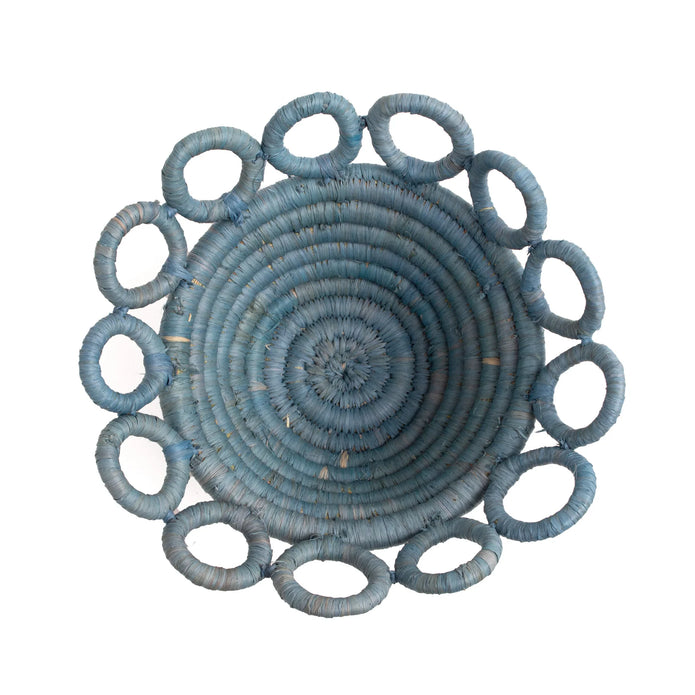 Coastal Catch All - Tiny Hooped Blue