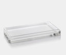 Claire Crystal Glass Vanity Tray
