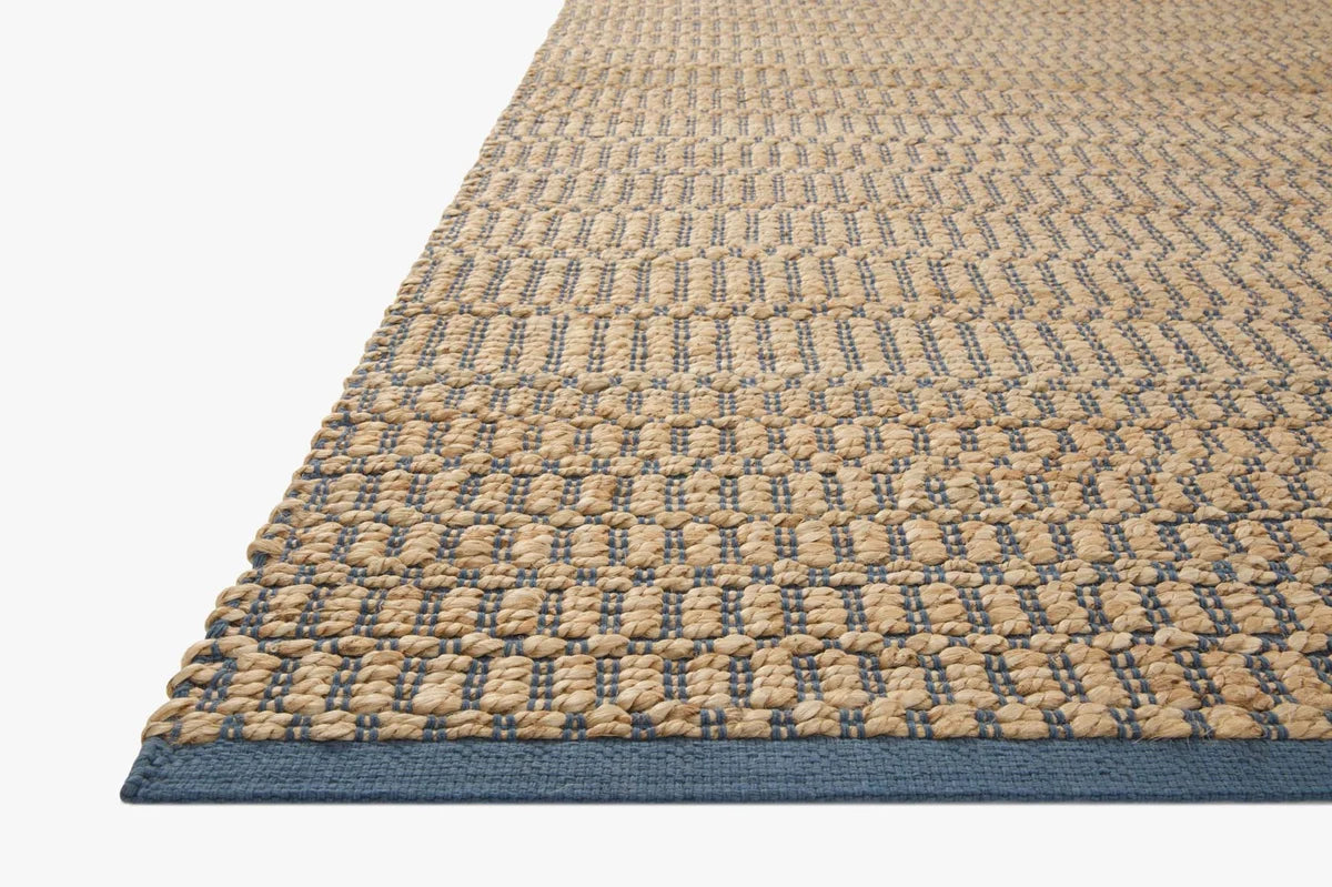 Colton Natural/ Navy Rug