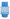 Blue Glass Ombre Bubble Decorative Vase