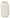 White Ceramic Vase with Stacked Ribbing