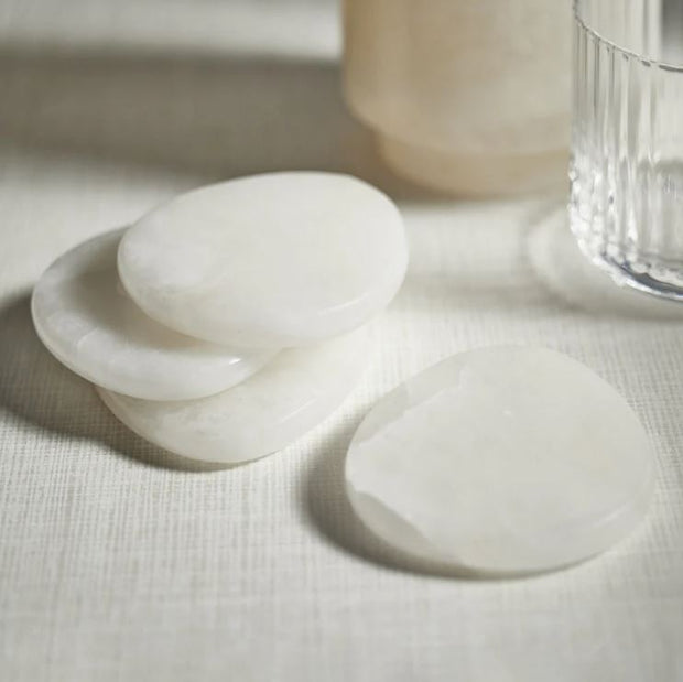 La Salama Coaster Set - Alabaster