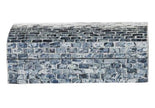 Blue Mother of Pearl Handmade Box - Large
