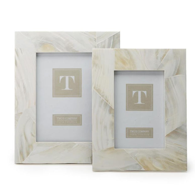 Ocean Sand Mother of Pearl Photo Frame