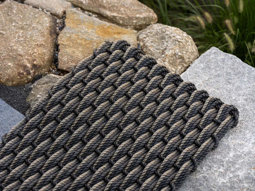 Charcoal + Charcoal + Mushroom Doormat
