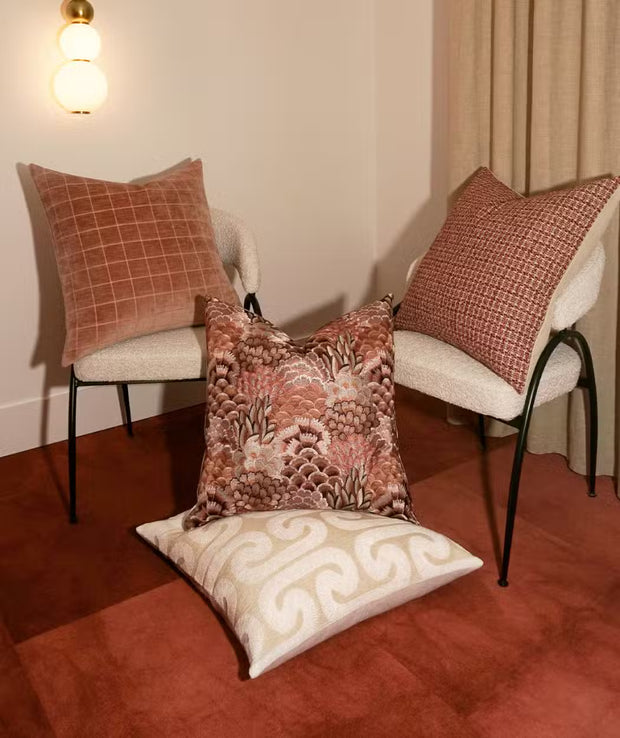 Talita Crimson Pillow