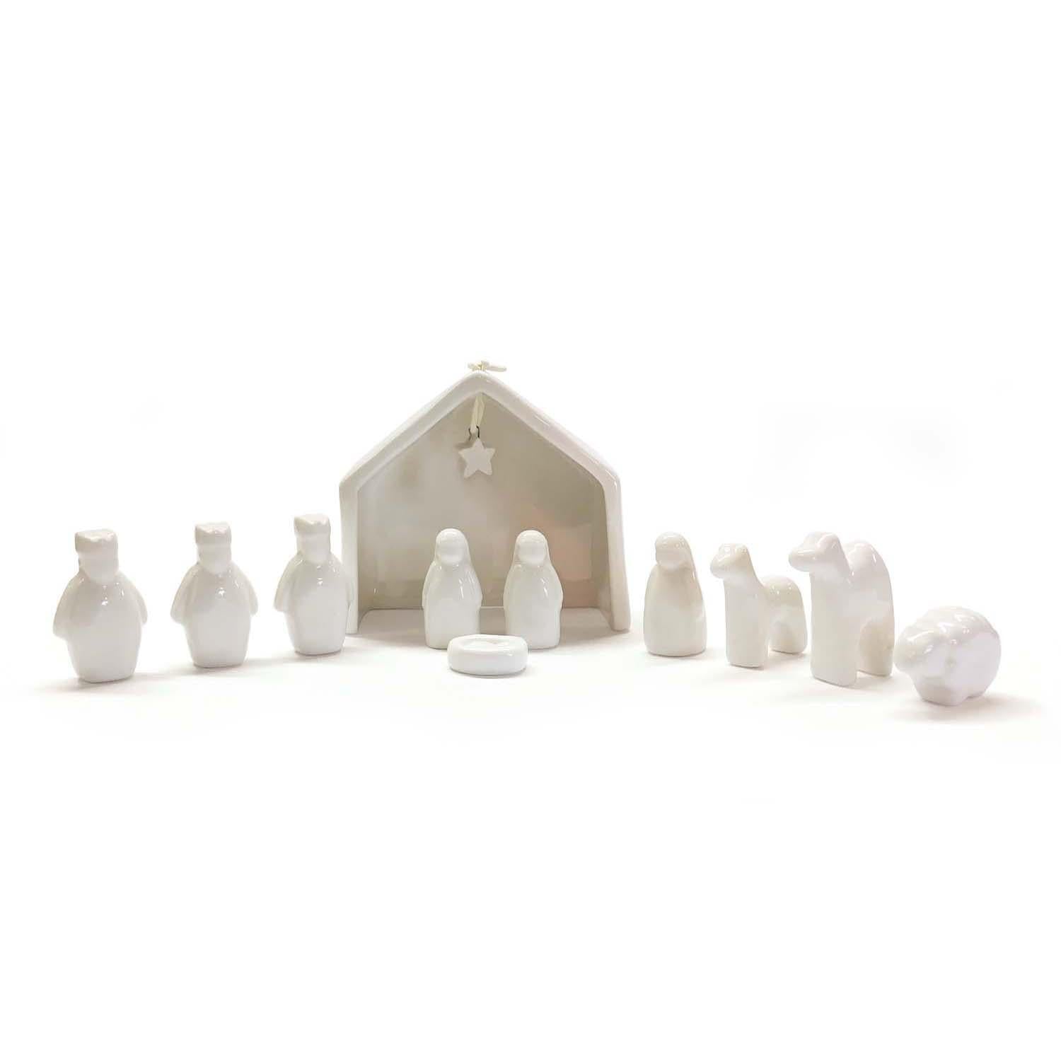 Miniature Nativity Scene Set