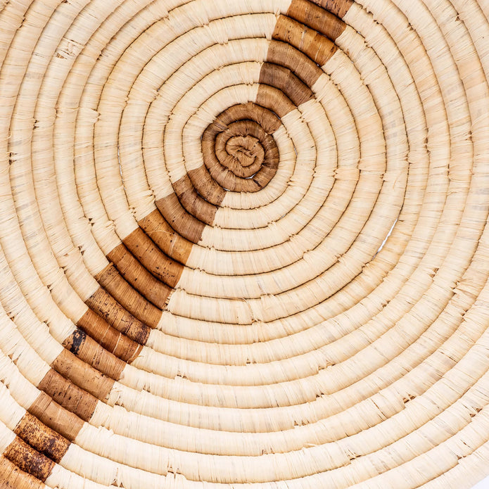 Neutral Woven Bowl - 12