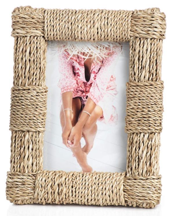 Abaca Rope Photo Frame - 4x6