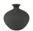 Stoneware Vase - Black