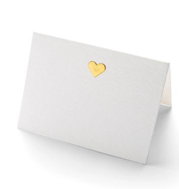 Heart Place Card