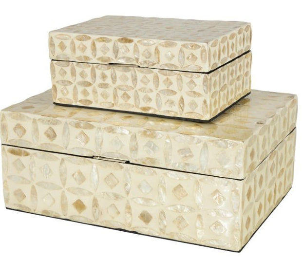 Beige Pearl Storage Box