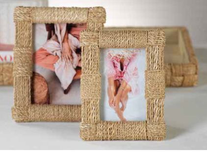 Abaca Rope Photo Frame - 5x7