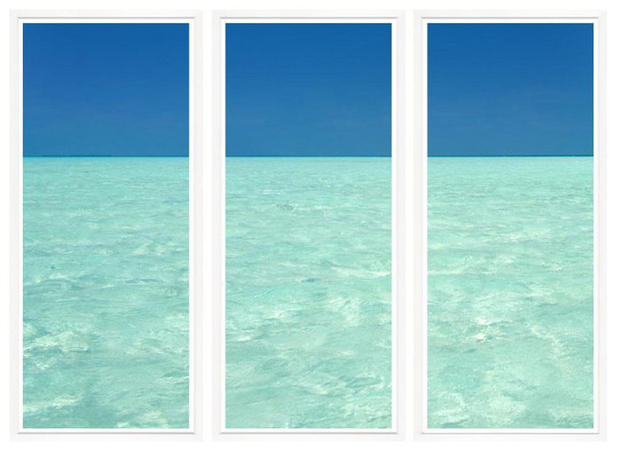 Tropical Seascape Triptych