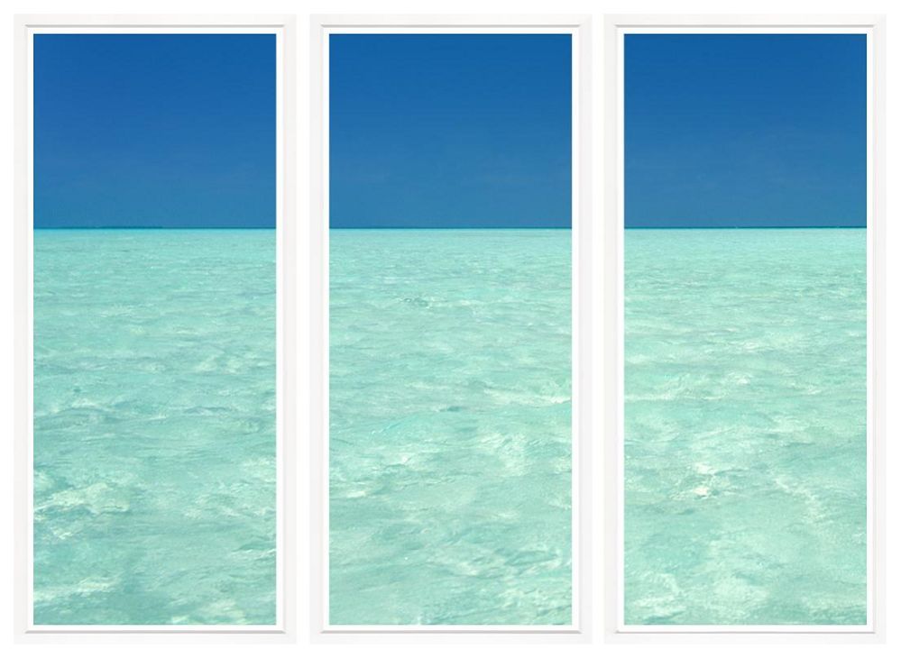 Tropical Seascape Triptych