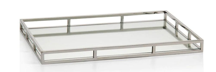 Rectangular Mirrored Tray – Large
