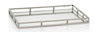 Rectangular Mirrored Tray – Large