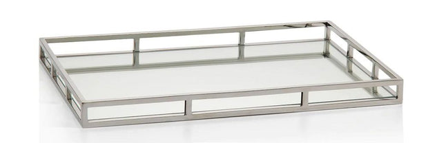 Rectangular Mirrored Tray – Large