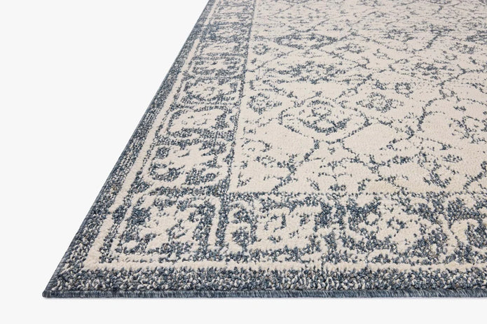 Gigi Ivory/Blue Rug