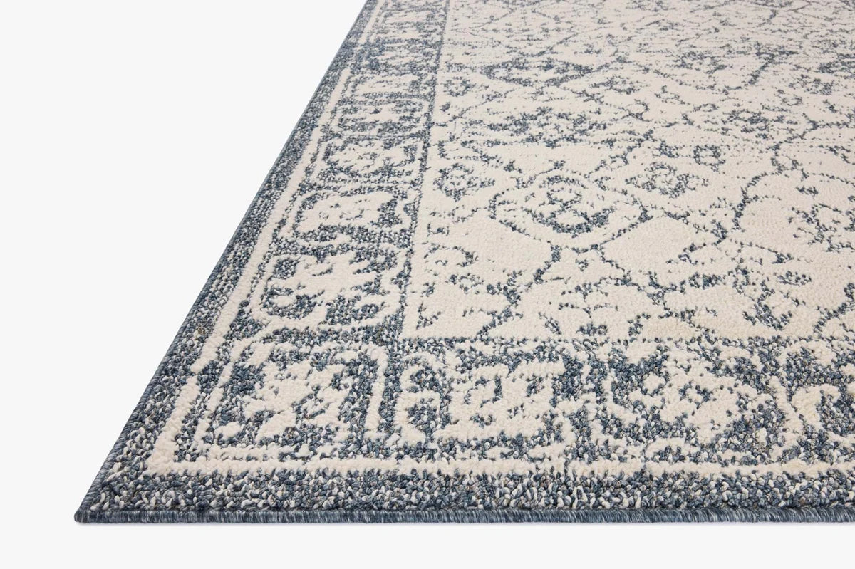 Gigi Ivory/Blue Rug