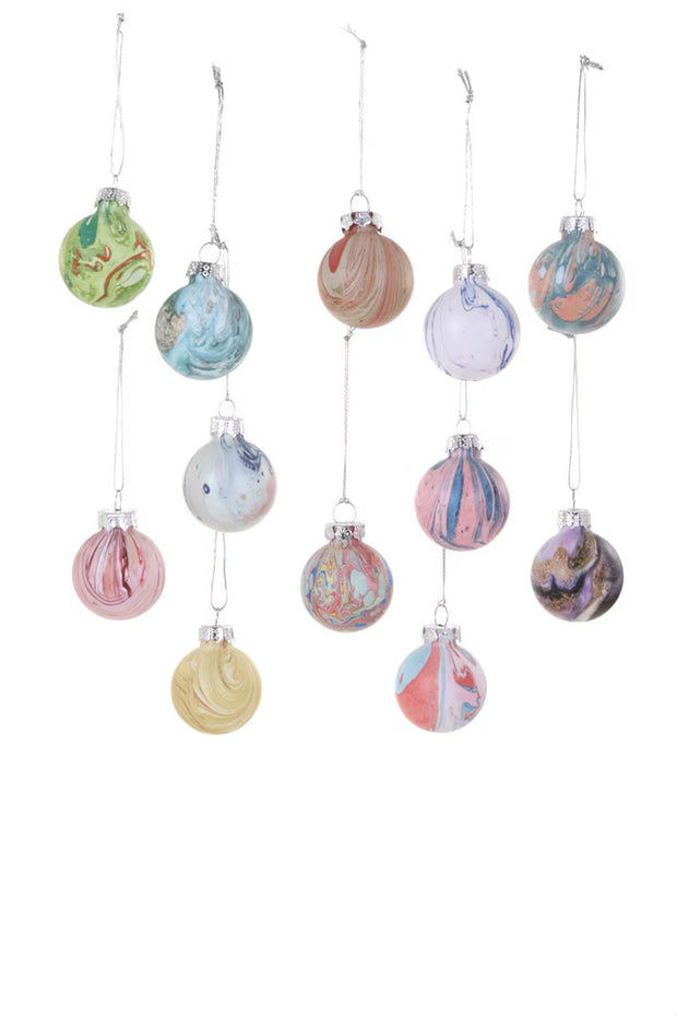 Multicolor Marble Bauble – Assorted