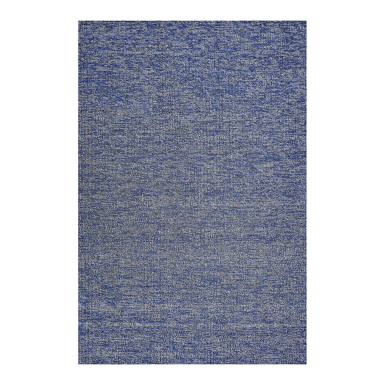 Heathered Shag Utility Mat - Cornflower