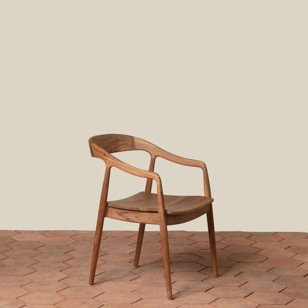 Ingrid Arm Chair-Grey