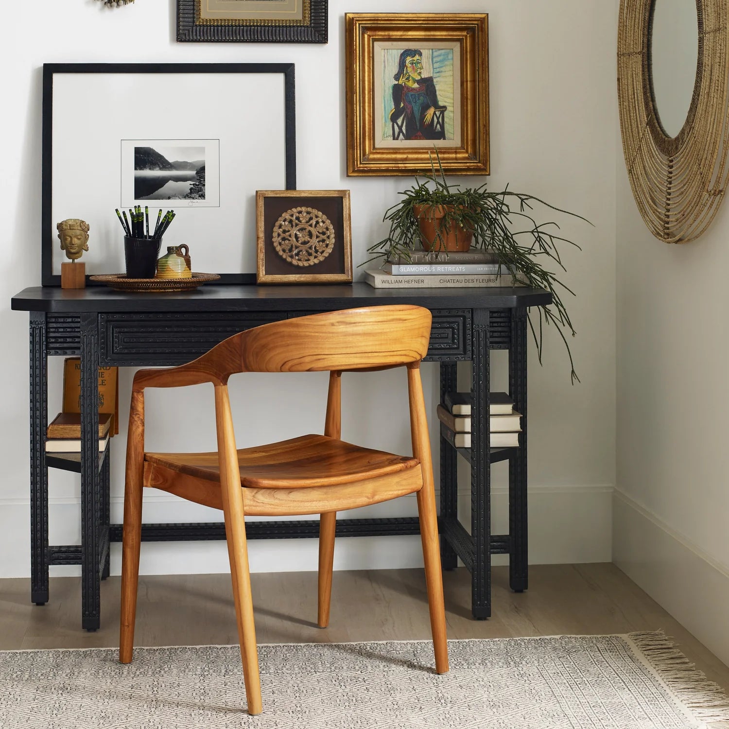 Ingrid Arm Chair-Grey
