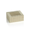 White Bone Chips and Brass Box
