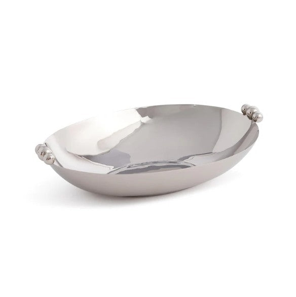 Alloy Serving Bowl - Polished Nickel
