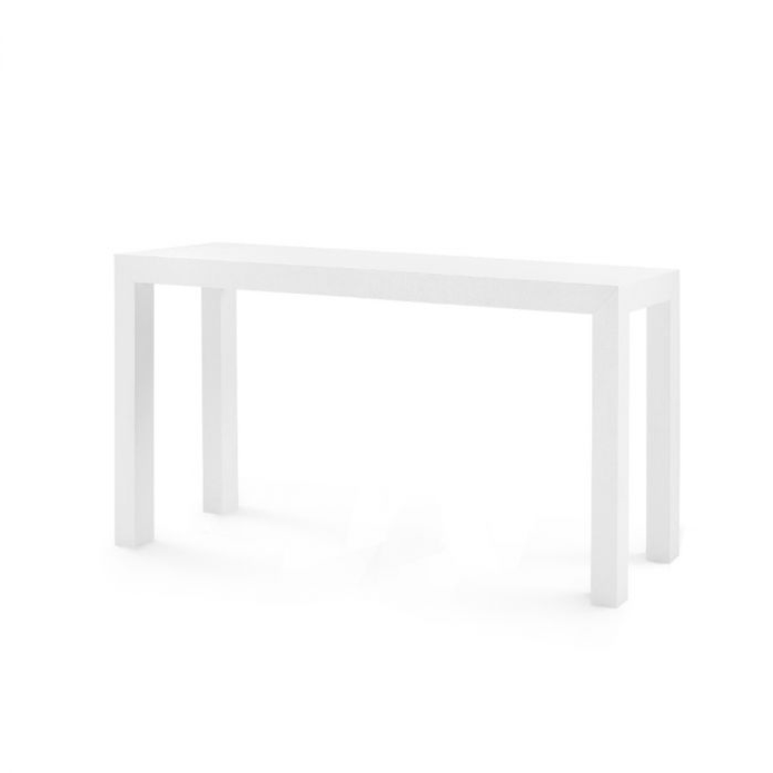Parsons Large Console, Chiffon White
