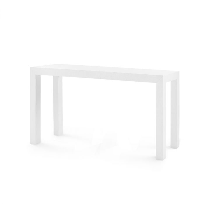 Parsons Large Console, Chiffon White