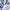 Blue Puka Shell Napkin Ring S/4