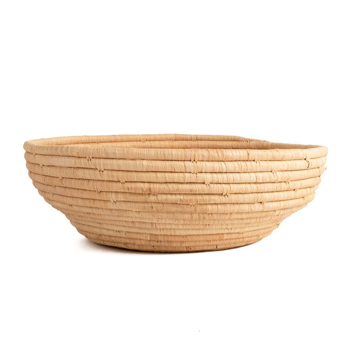 Neutral Deep Bowl - 18" Natural