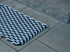 X-Large Pearl, Glacier Bay, Navy Doormat
