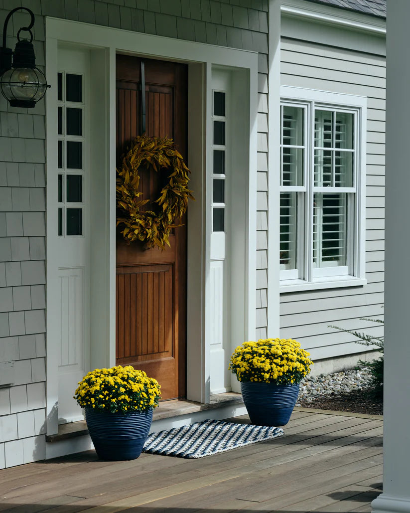 Pearl+Glacier Bay+ Navy Doormat
